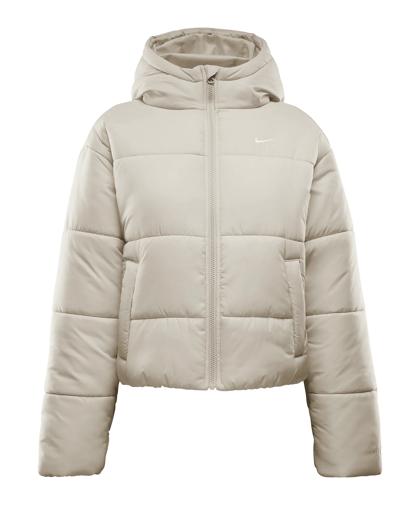 Nike Synthetic Puffer Jacke Damen Beige F104