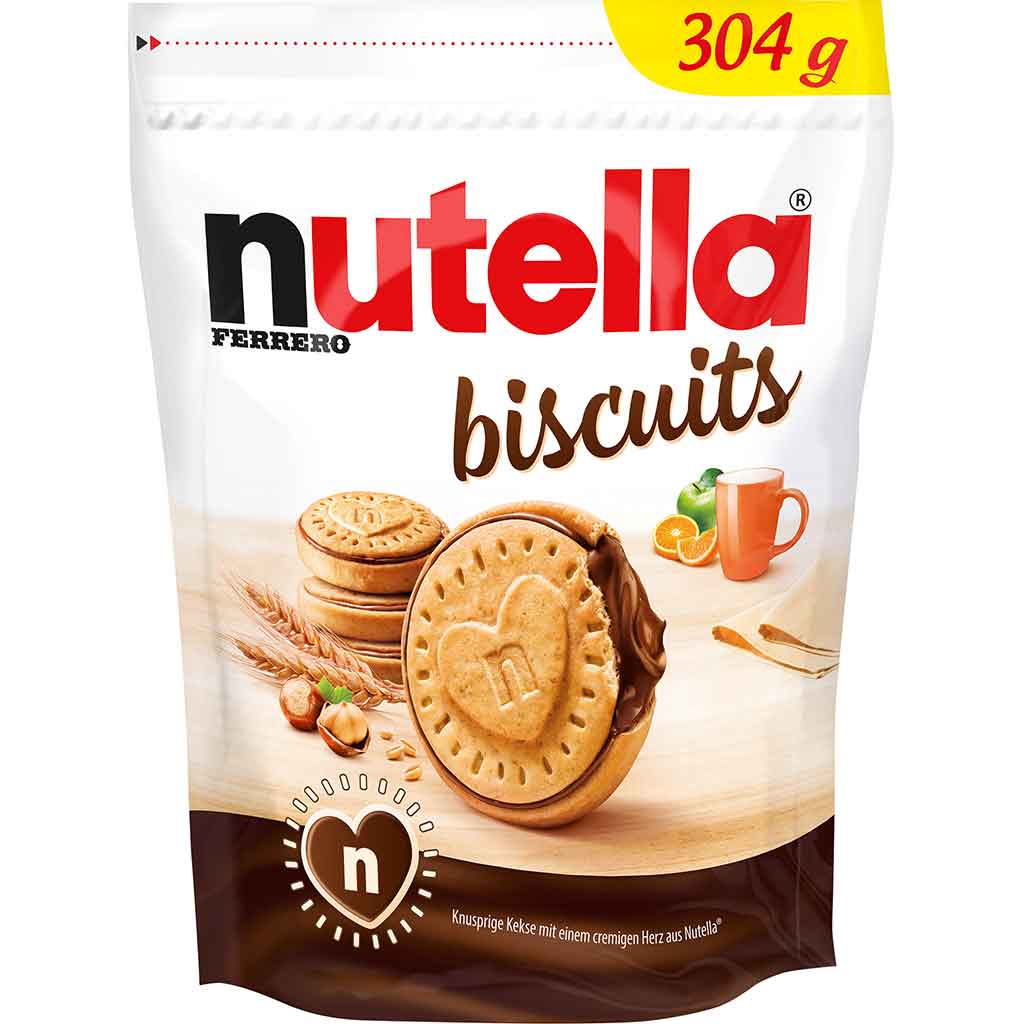 Nutella Biscuits 304g MHD:11.6.25