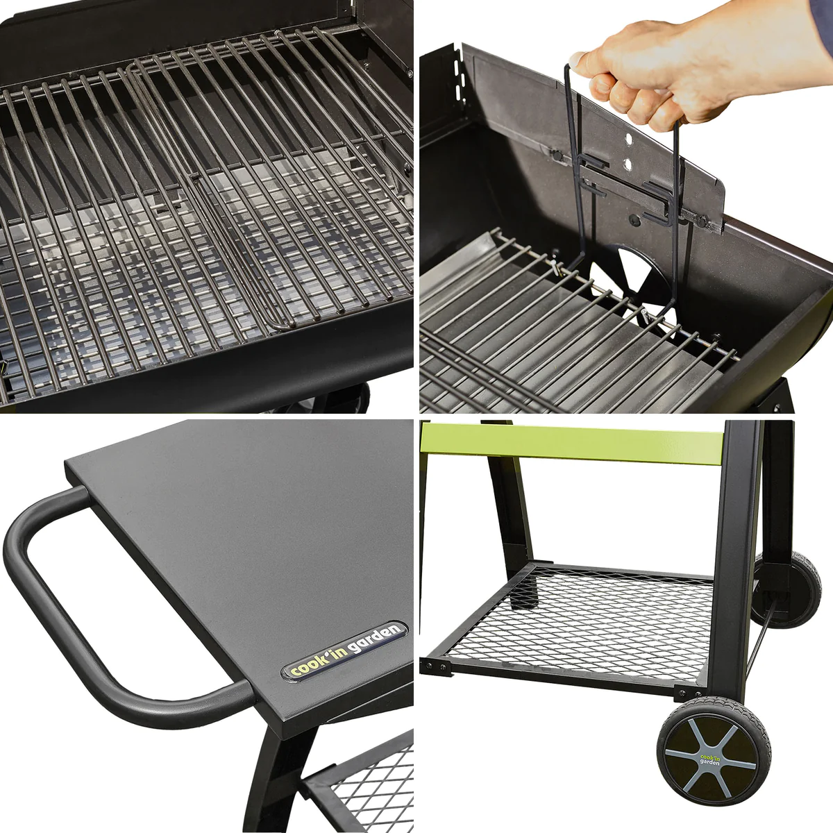 Barbecue au charbon de bois TONINO 50 Cook'in Garden