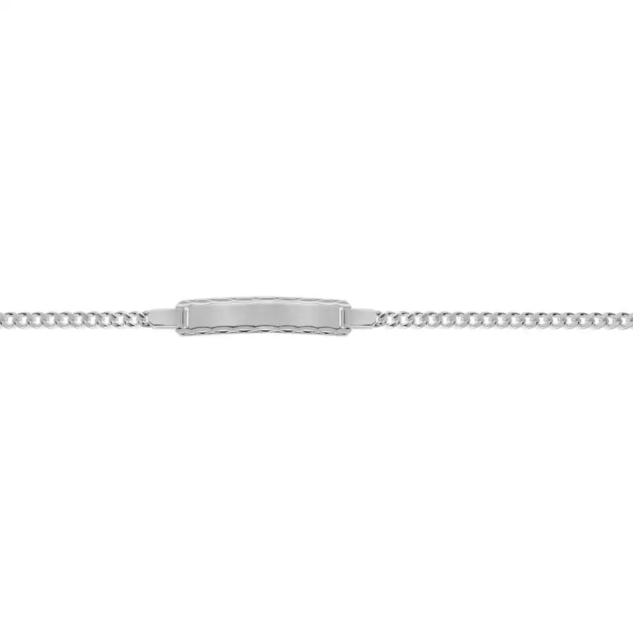 trendor Armband mit Gravur für Baby und Kinder 925 Silber 1412 cm silver