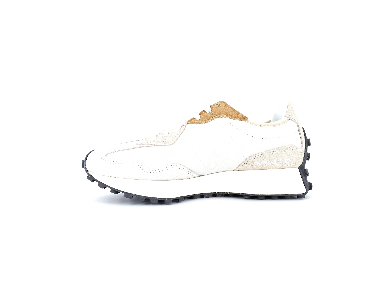 New balance a-MS327 Matières combinées Beige Bleu