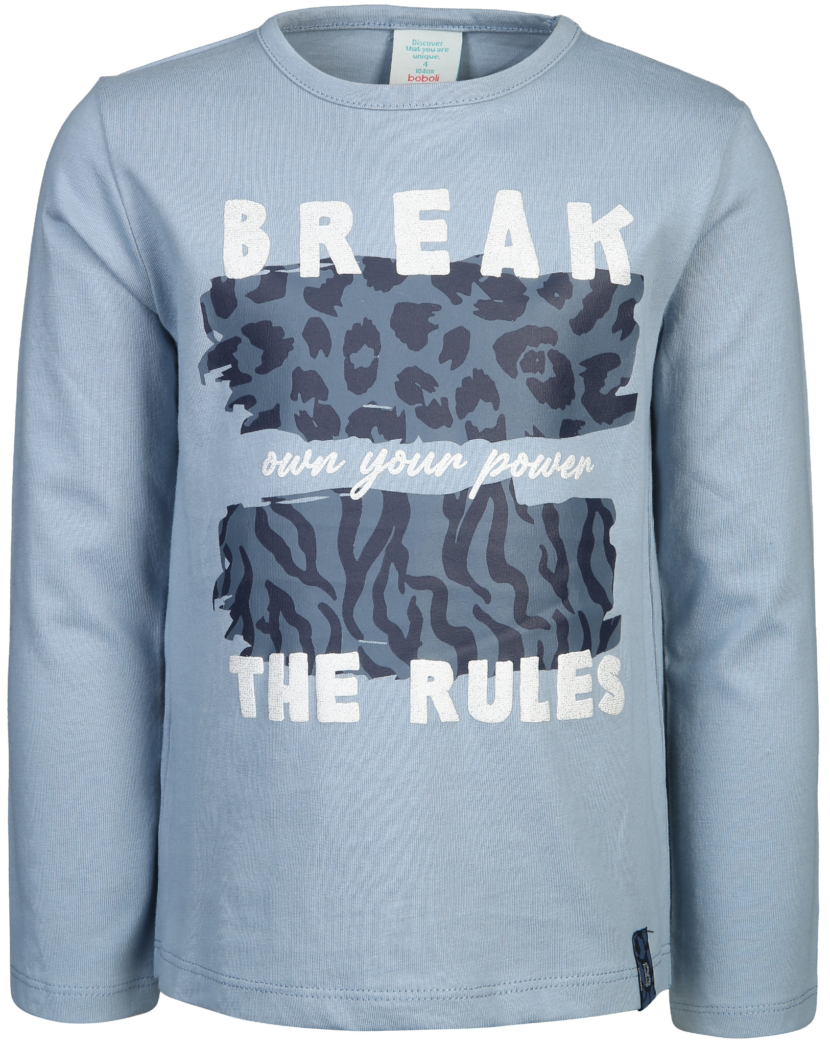 Langarmshirt BREAK THE RULES in ice