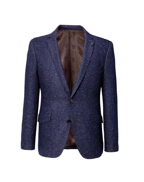Veste effet tweed 2 boutons 