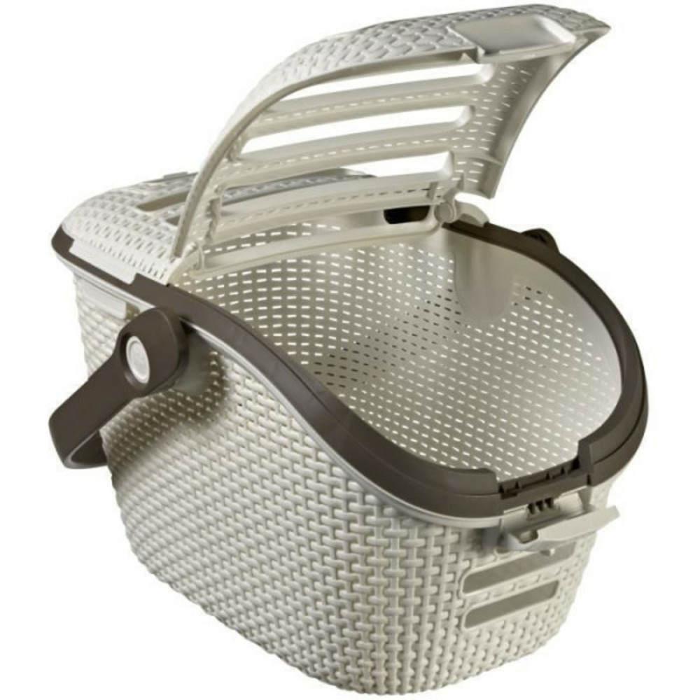 Curver panier de transport pour animaux 51 x 38 x 33 cm blanc
