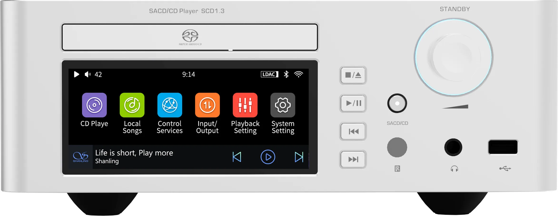 Shanling SCD 1.3 Silver Lecteurs CD