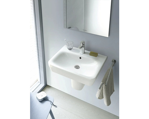 DURAVIT Wastafel DuraStyle Basic 60 x 48 cm wit glanzend 23646000A1