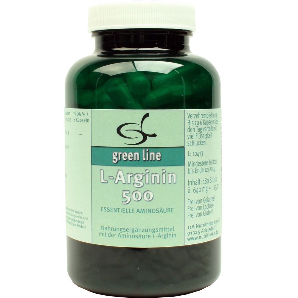 green line NUTRITHEKE L-Arginin 502