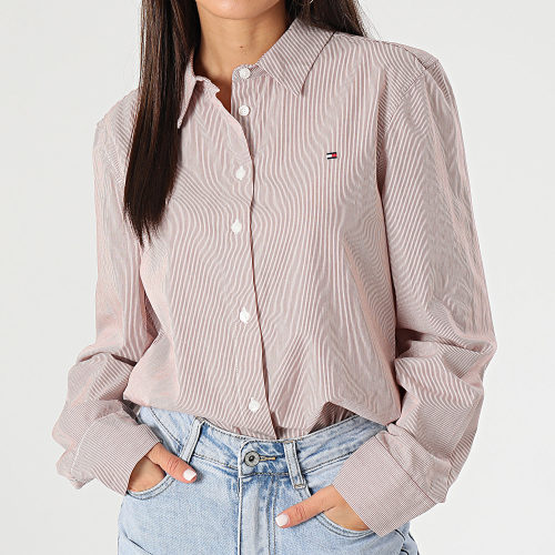 Chemise Manches Longues Femme Ithaka 9675 Beige