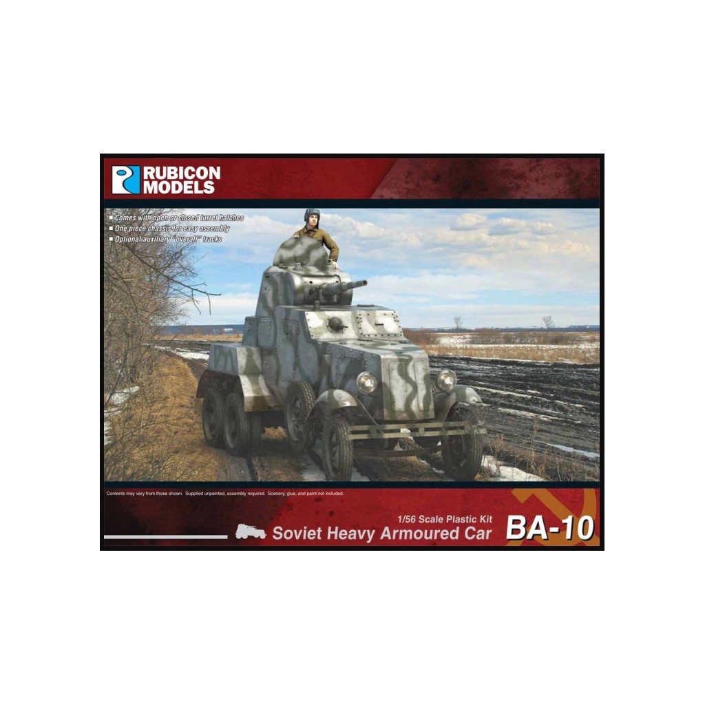 BA-10 Soviet Heavy Armoured Car