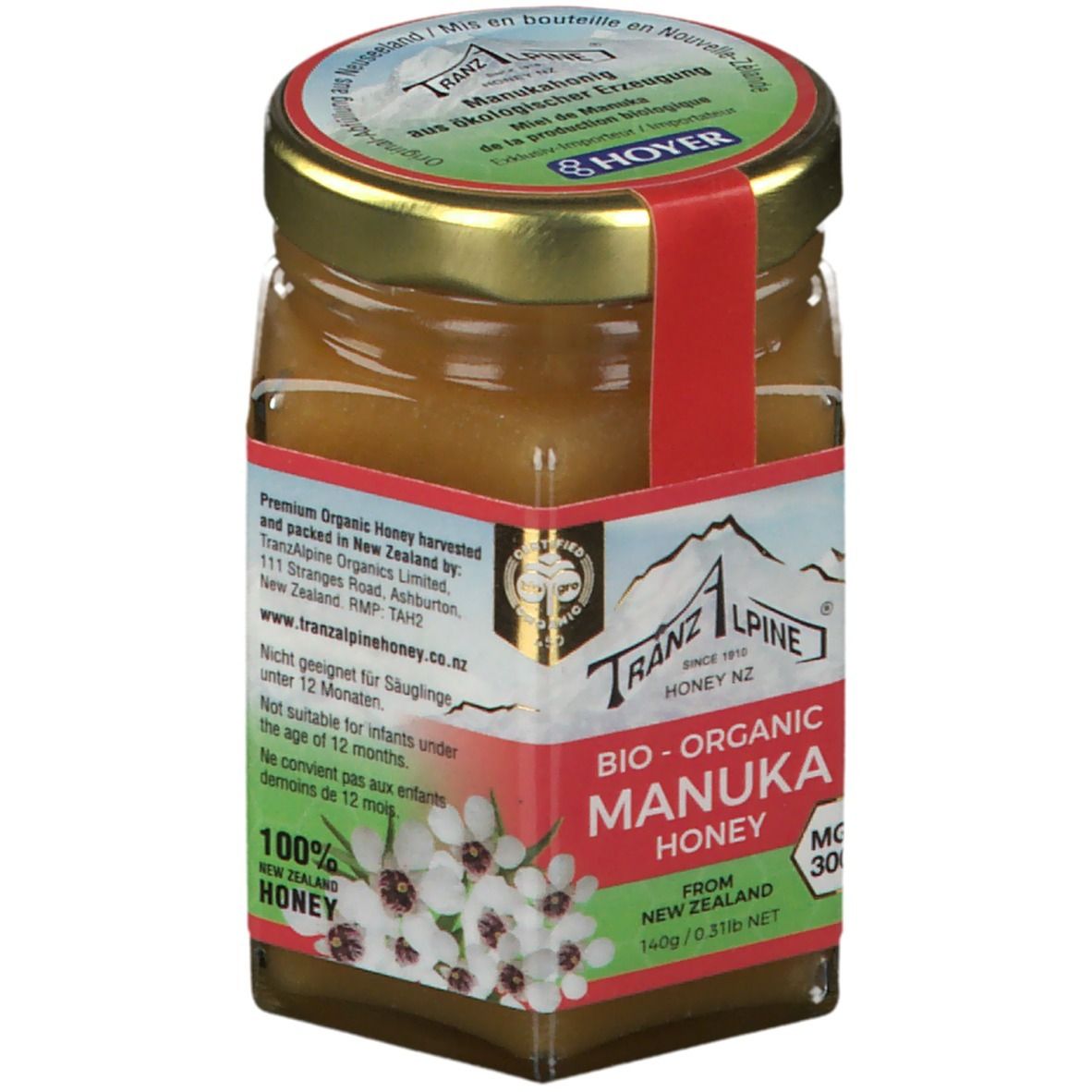 Tranz Alpine® Bio Manuka Honig