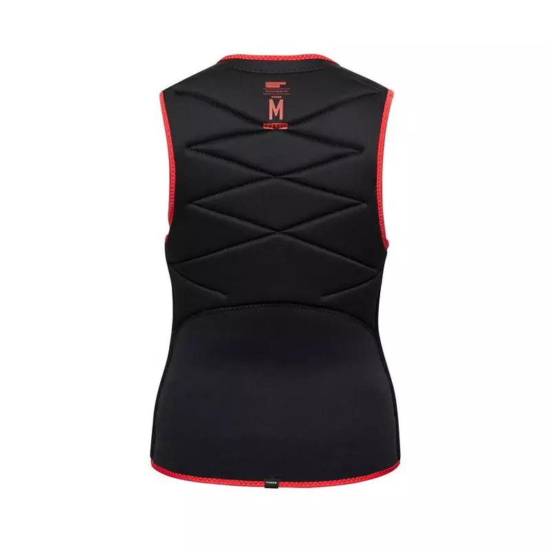Gilet impact femme MYSTIC Ruby Fzip Sunset Red
