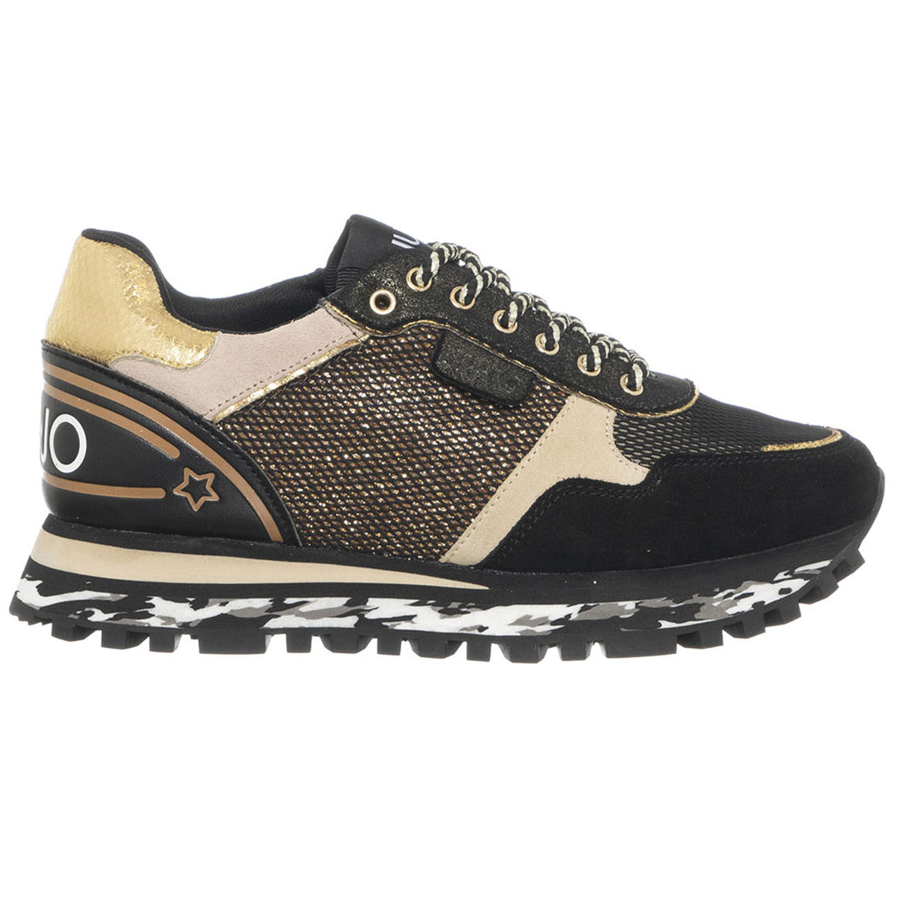 Liu-Jo Sneakers en Cuir Wonder noires