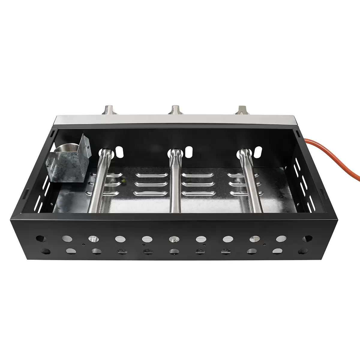 Gas Plancha Valencia 3 Brenner BBQ Dragon schwarz,silber