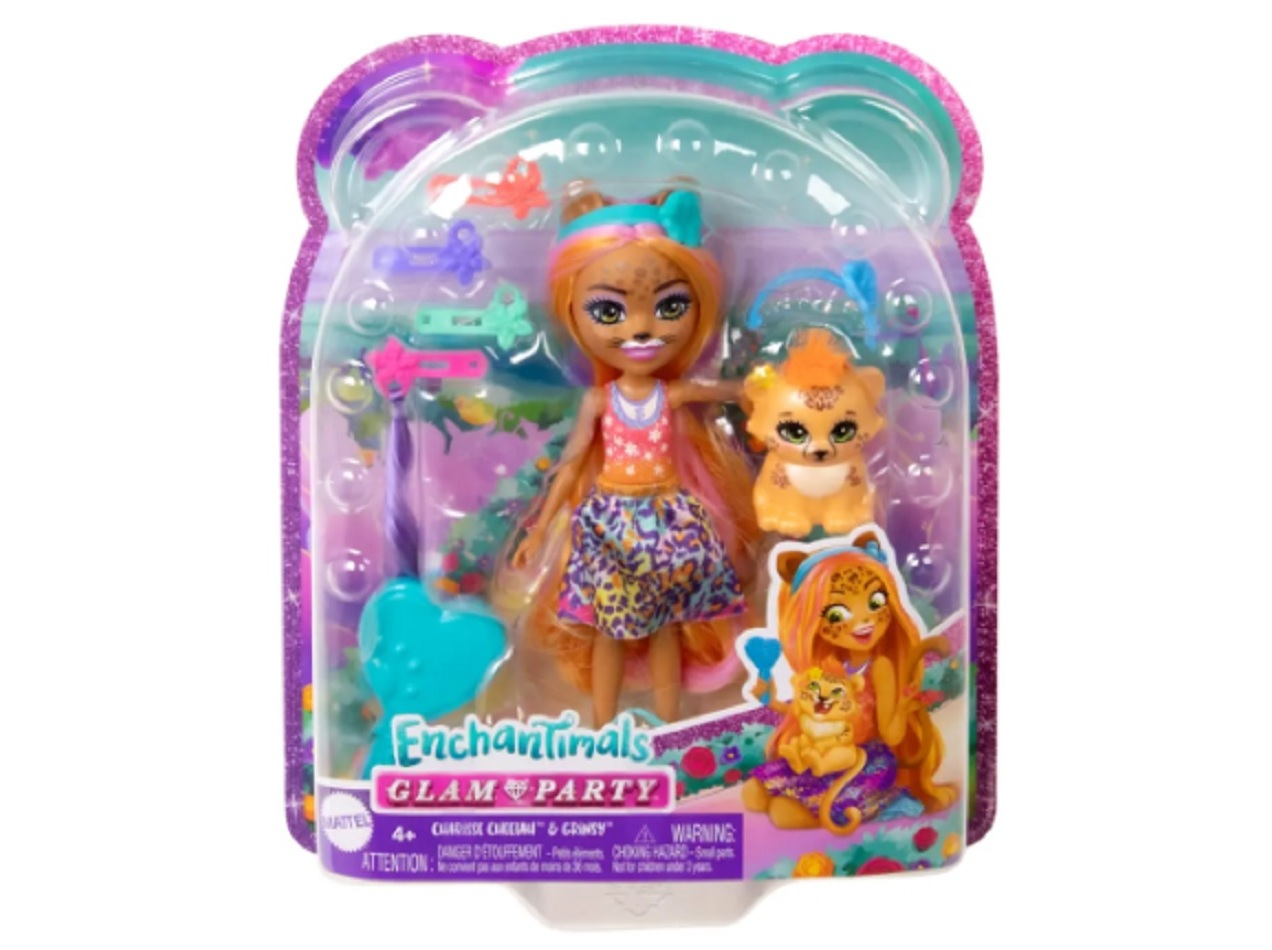 BONECA DELUXE ECHANTIMALS CHITA BESTIE