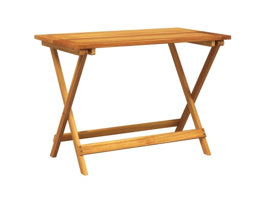 VIDAXL - Table pliante Table pliable de jardin 90x52,5x65 cm bois d'acacia solide