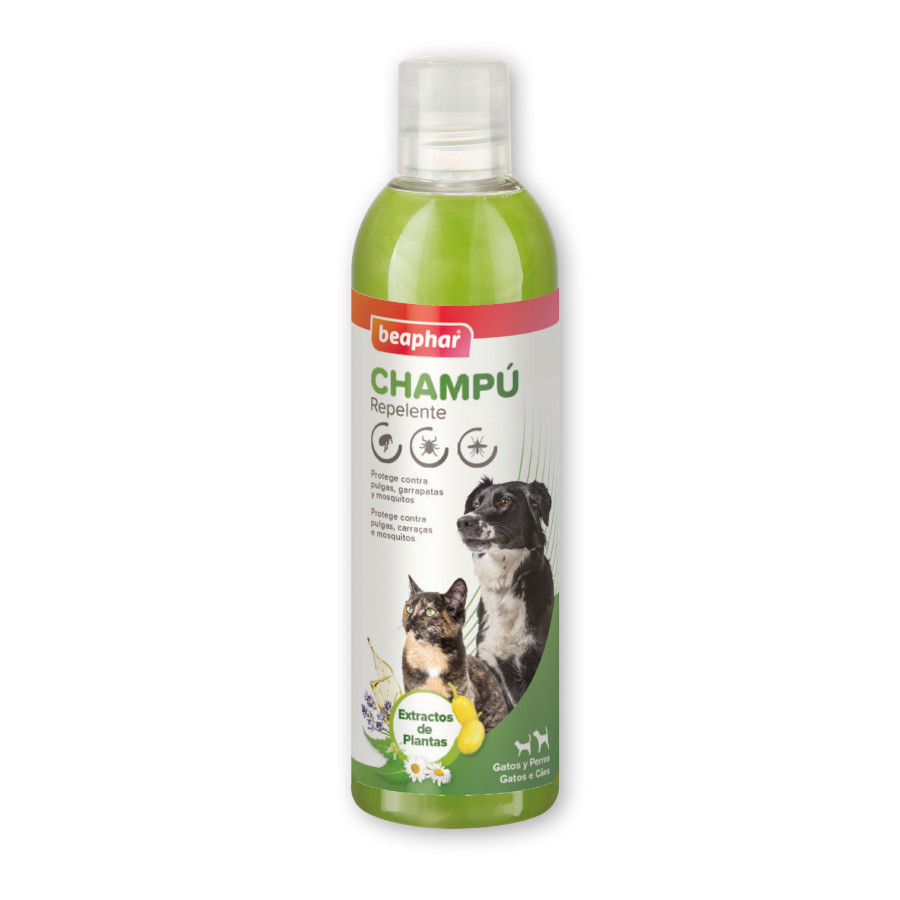 Shampoo repelente Beaphar para cães e gatos