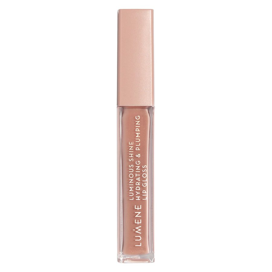 Lumene Luminous Shine Hydrating & Plumping Lip Gloss 1 Pale Honey 5ml