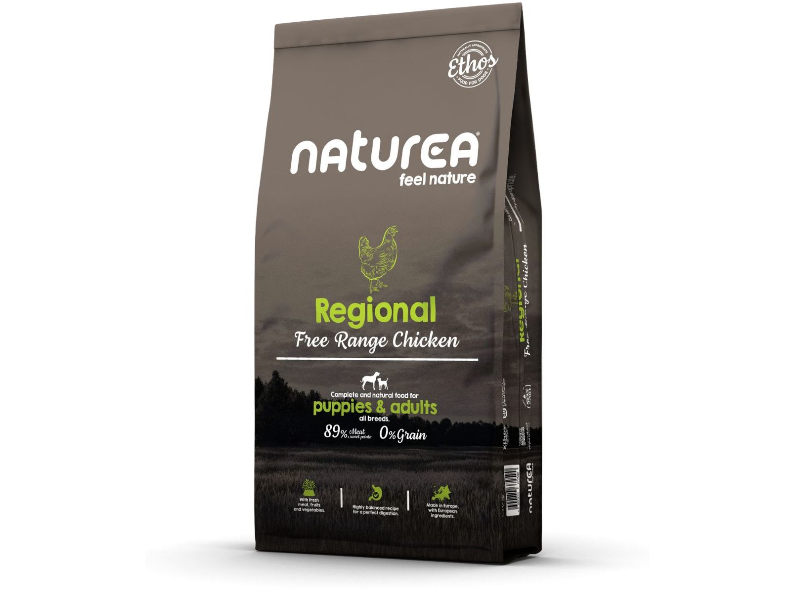 RAÇÃO PARA CÃO NATUREA ETHOS REGIONAL 10KG