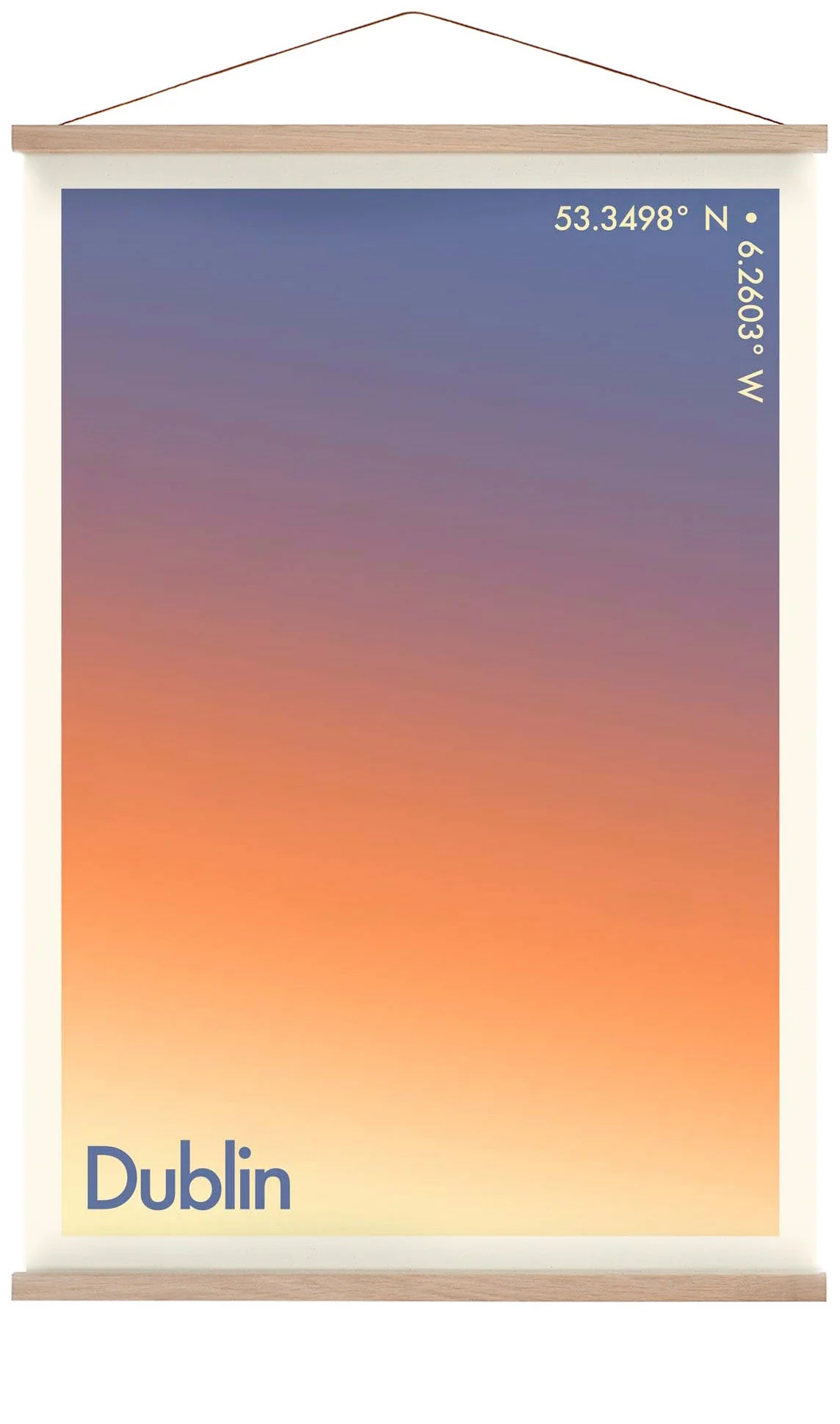 Dublin Sunset City
