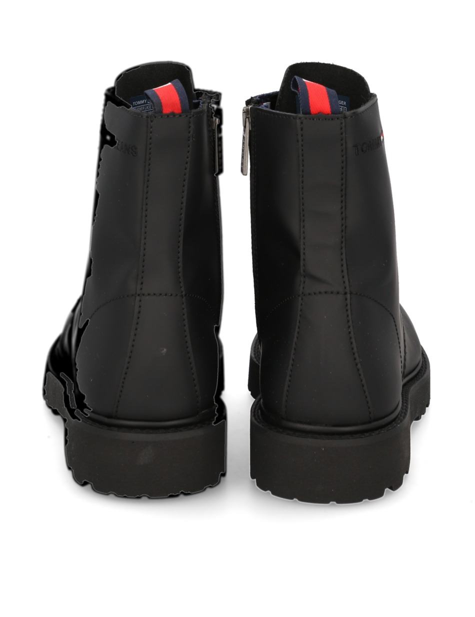 LEATHER LACE UP BOOT