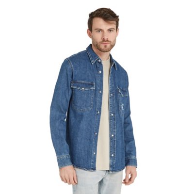 Chemise à manches longues homme Slim Denim CALVIN KLEIN