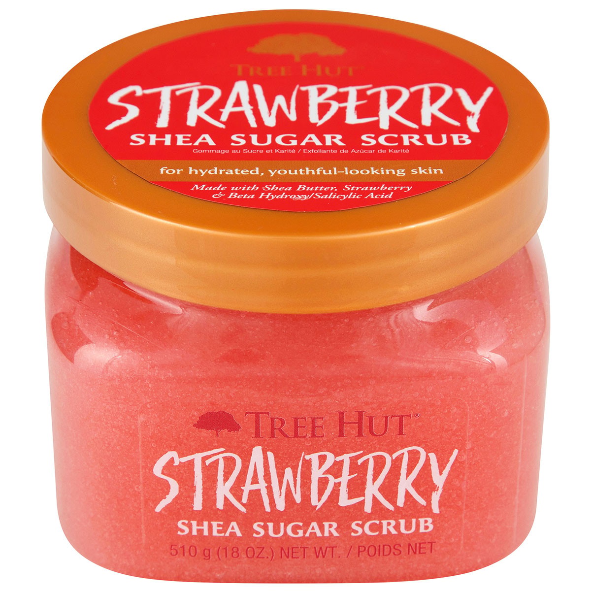 Gommage corps sucre & karité - Fraise - 510 g