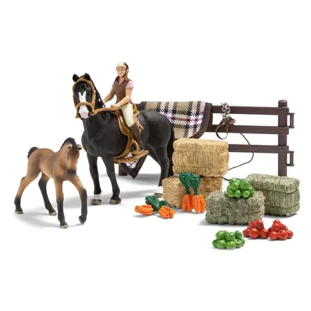 Schleich® 42103 Pferdehof mit Zubehör