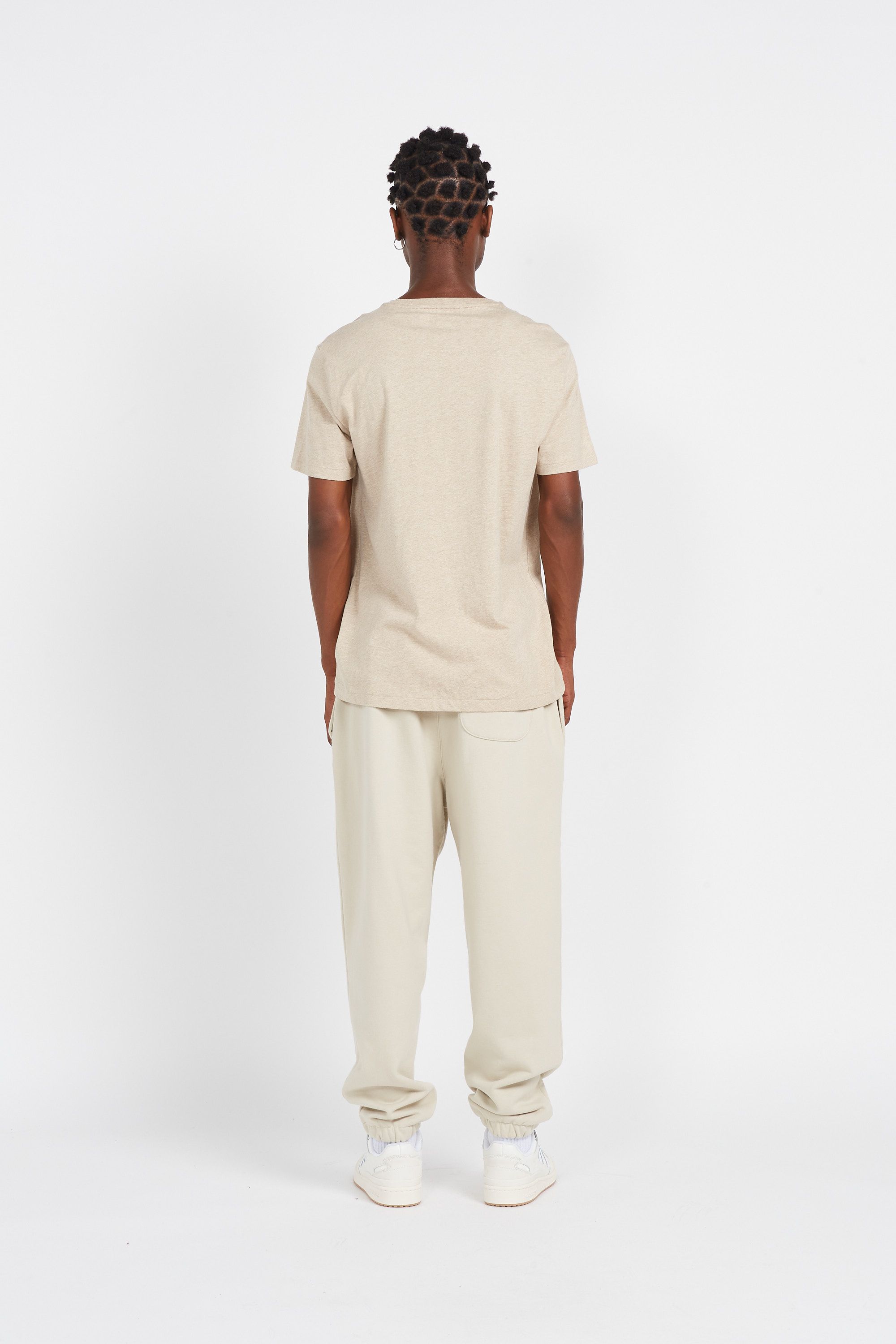 POLO RALPH LAUREN T-shirt Custom Slim Fit Jersey Crewneck T-Shirt Beige