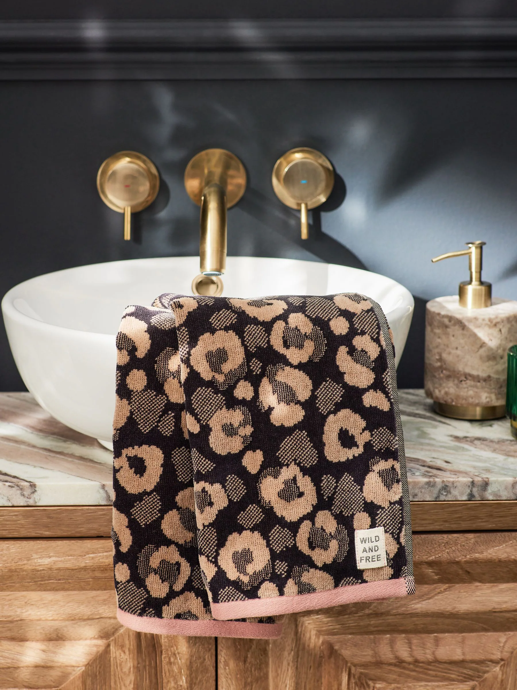 Animal Pattern 100% Cotton Towel