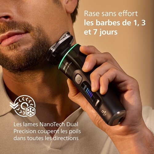 Rasoir électrique Philips XP9400/31 Serie i9000 prestige 100 % étanche avec Skin IQ