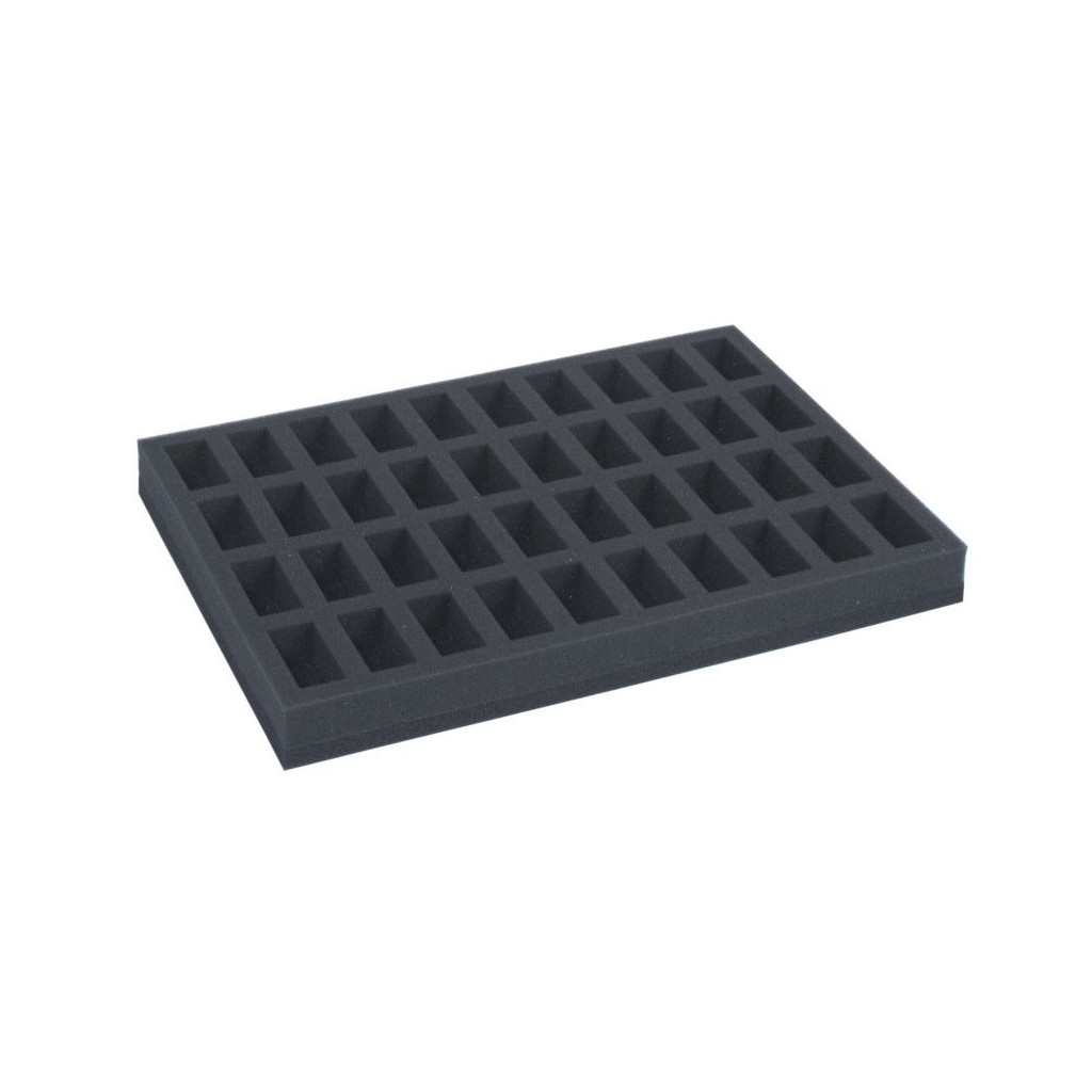 Rangement Safe & Sound - Boîte pour 40 Figurines (Socles 25mm)