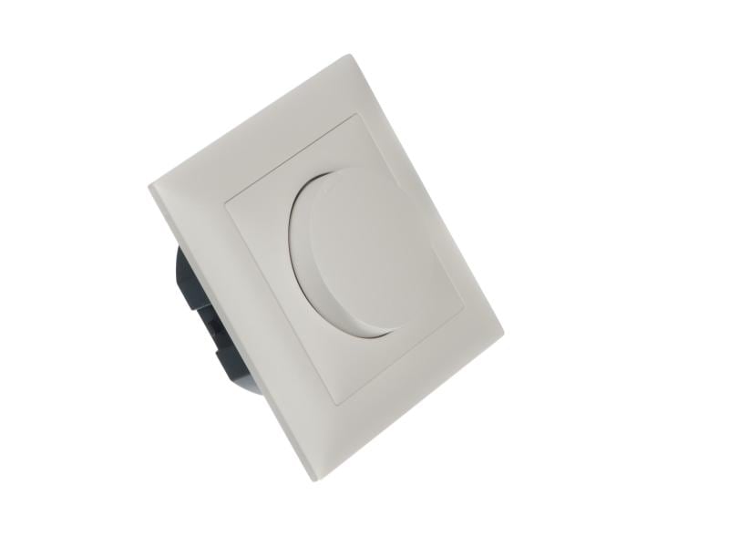 Feller EDIZIOdue UP-Drehdimmer 600 W Phasenabschnitt Drehdimmer Phasenabschnitt, weiss