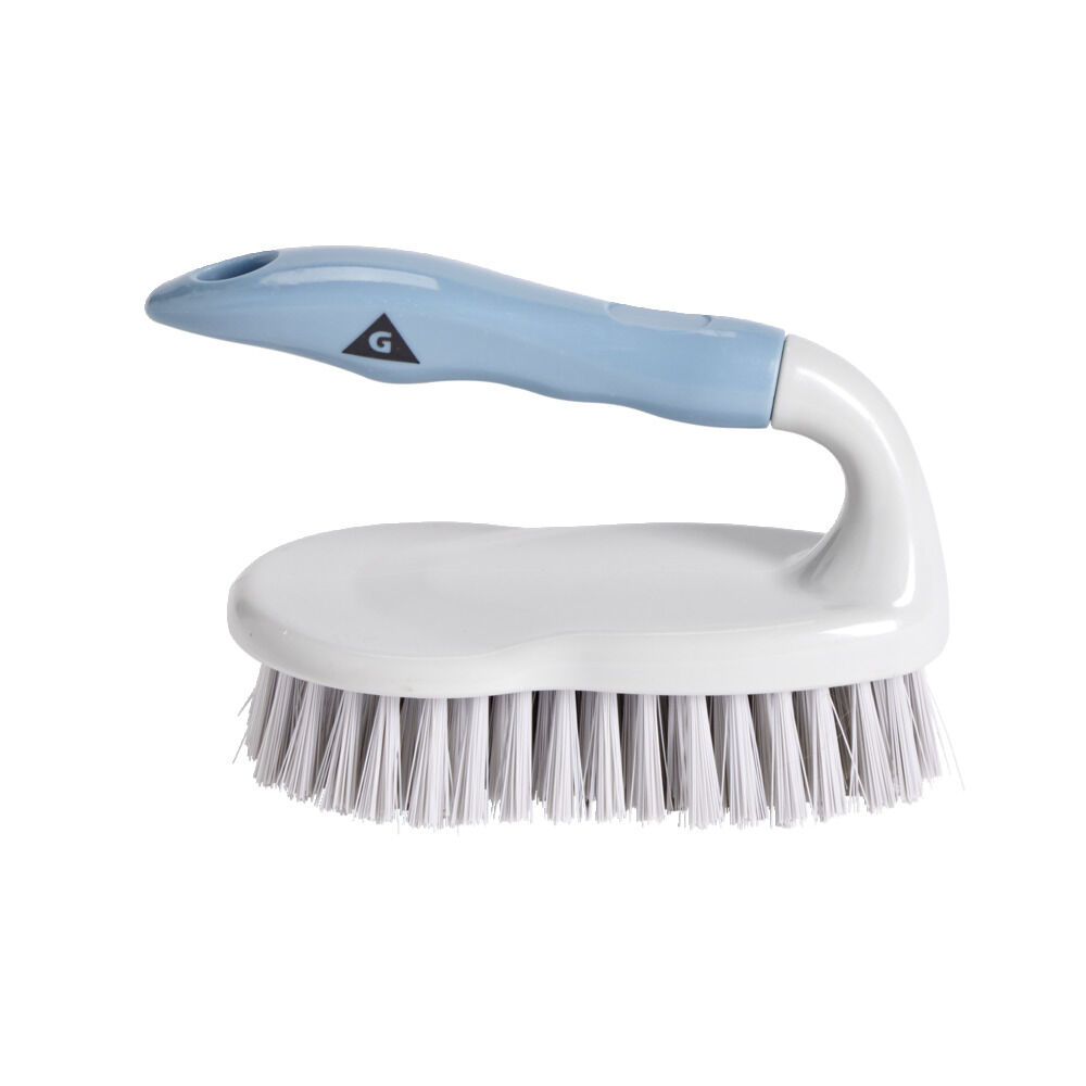 Brosse à récurer avec poignée