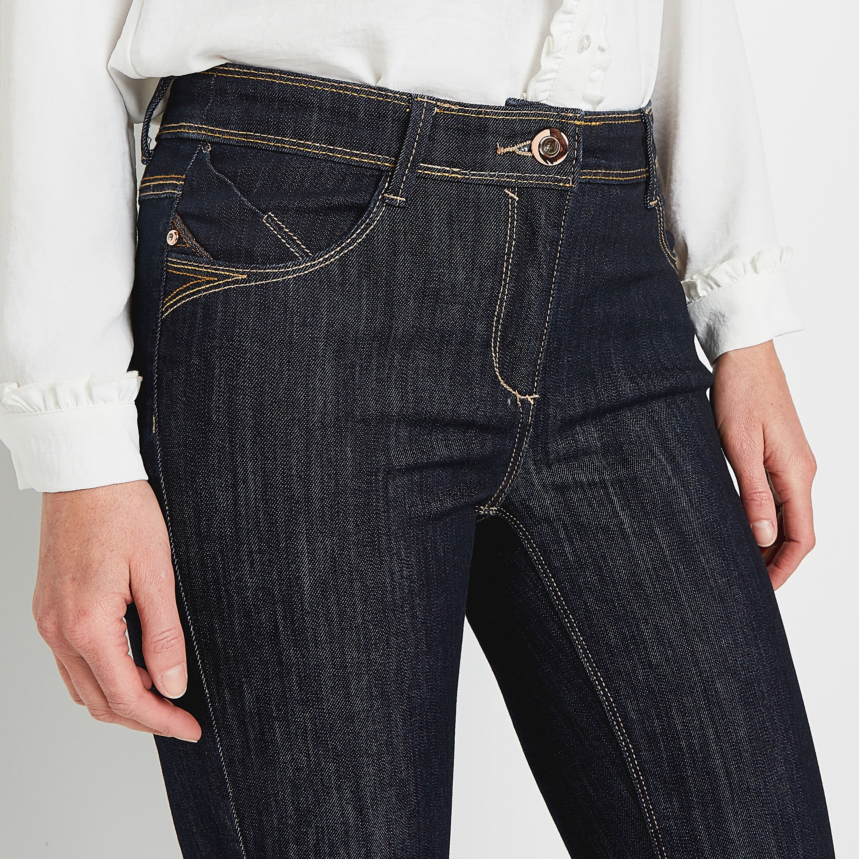 Jean slim TOKYO raccourci femme - BRUT