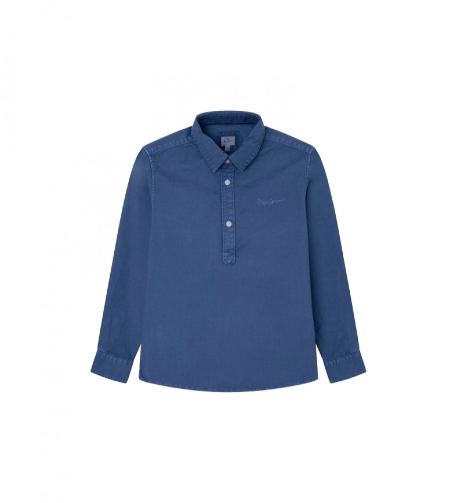 Camisa azul Pepe Jeans Marston