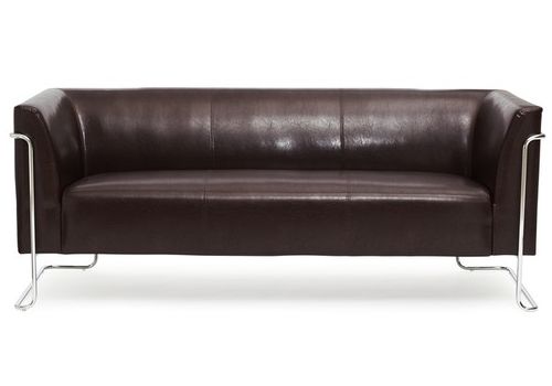 Lounge Sofa CURACAO Kunstleder mit Armlehnen hjh OFFICE