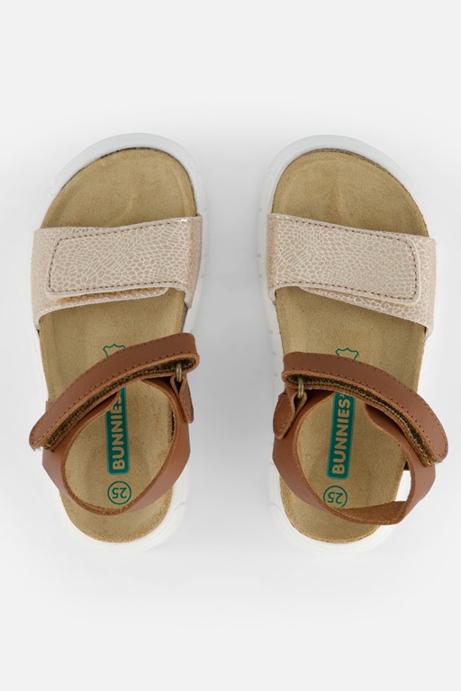 BunniesJR Bregje Beach Sandalen cognac