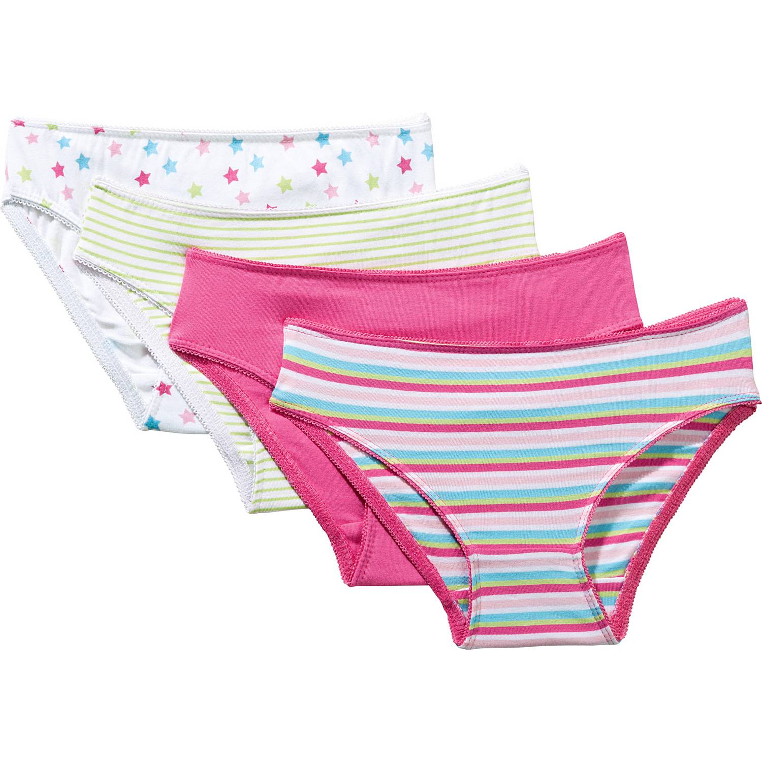 Erwin Müller Single-Jersey Mädchen-Unterwäsche-Set 8-teilig