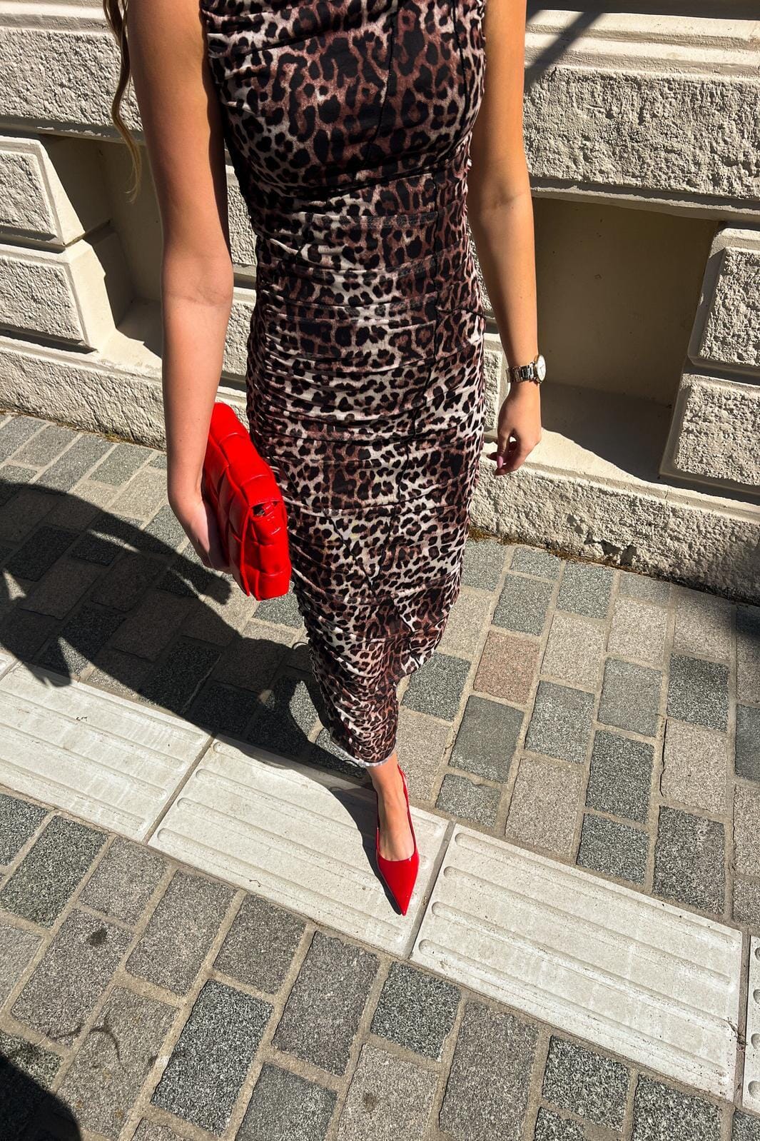 Noella Sutton Dress 1237 tawnee print