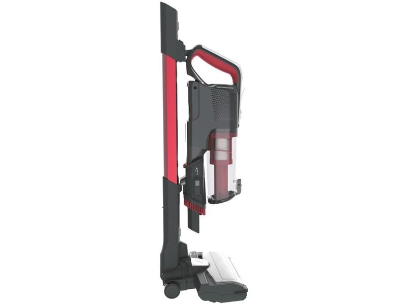 Hoover Akku-Hand- und Stielsauger HF522STH 011 Grau/Rot Kompakter Besenstaubsauger ohne Kabel