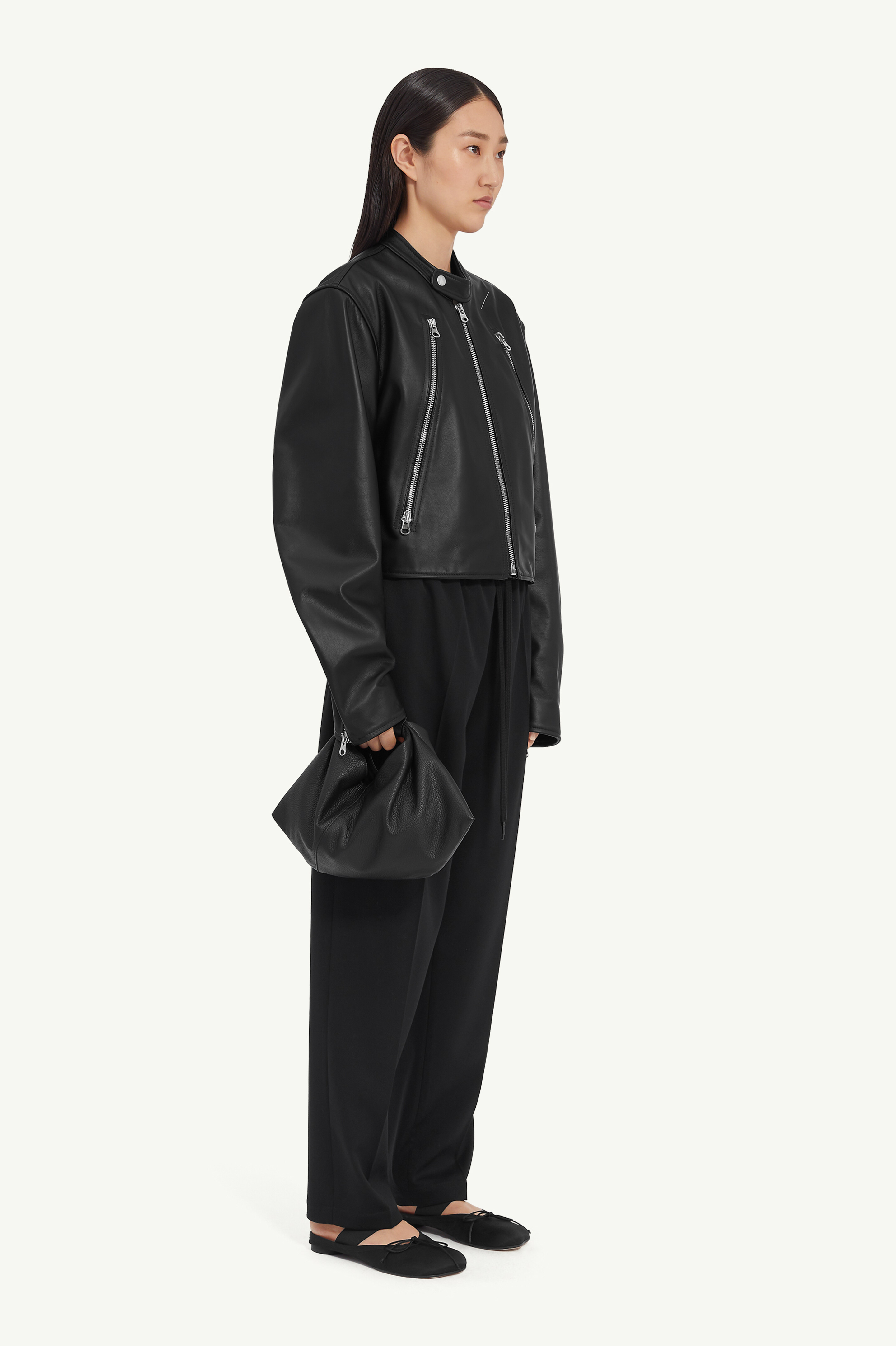 Veste en cuir Twist