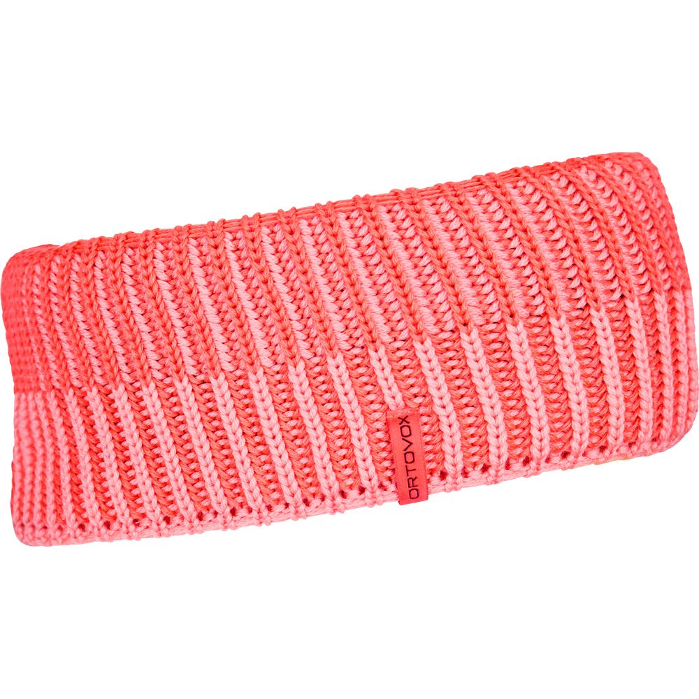 ORTOVOX Deep Knit Stirnband Damen coral