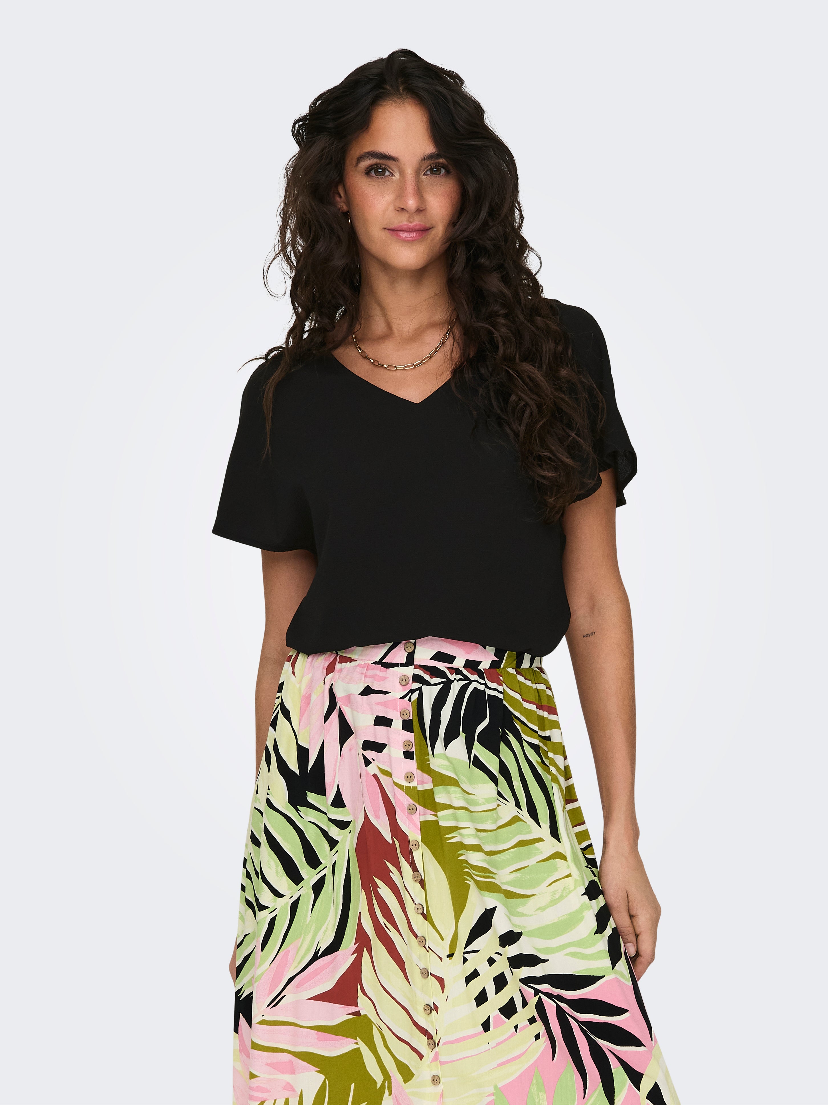 ONLNOVA Top Black