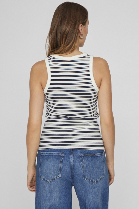Vila witte dames top