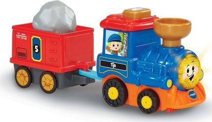Vtech - Toet Toet Auto's Tijn Trein - Blauw - Kunststof - Speelgoedvoertuig