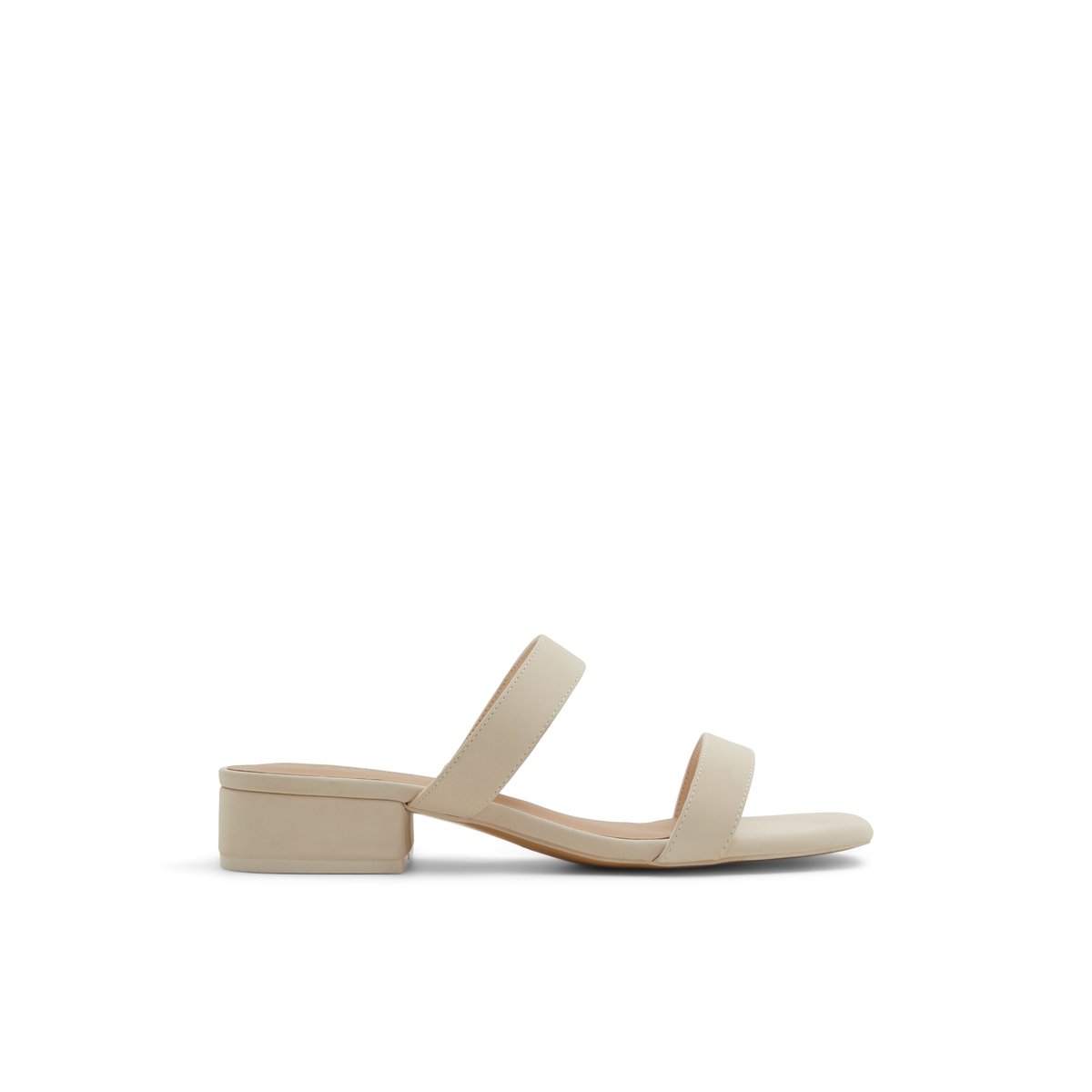 K STUDIO-Withe-Mules Sandales - Talon bloc - Blanc