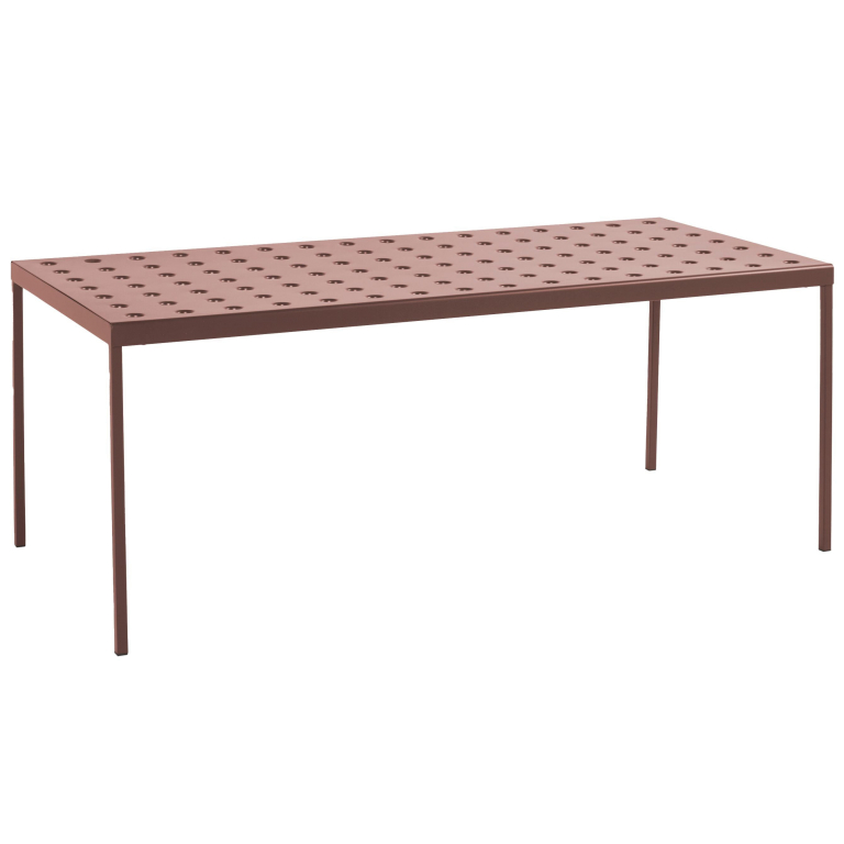 Hay Balcony tuintafel 190x87 iron red