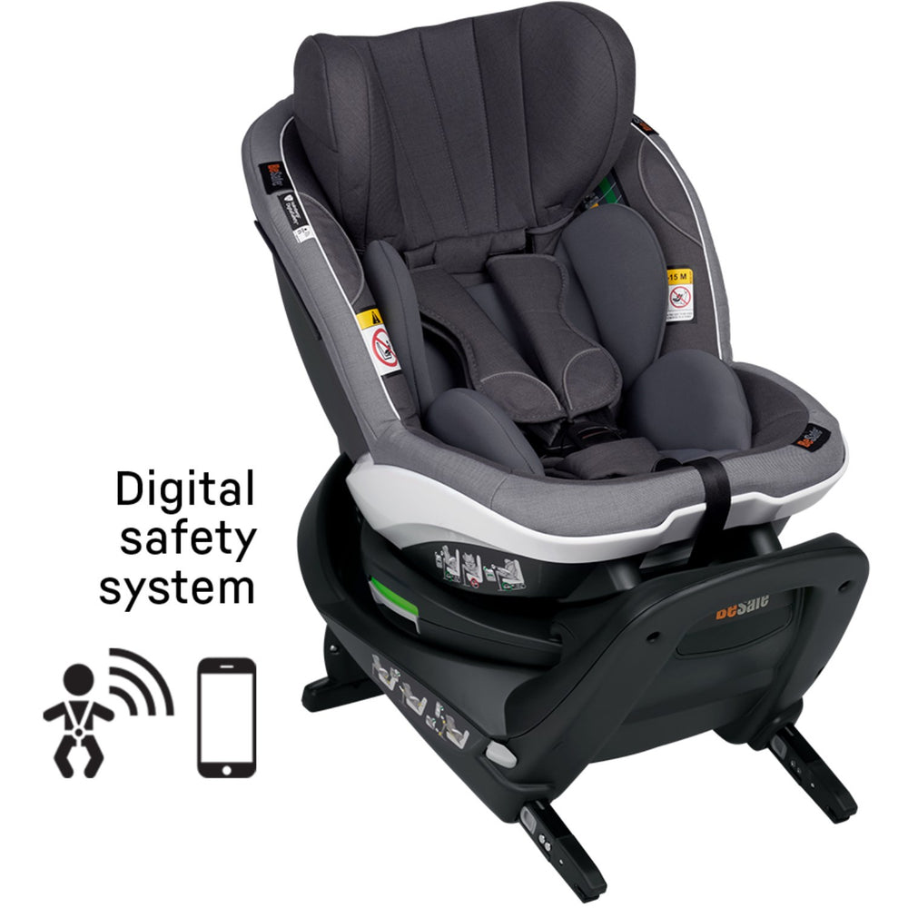 Køb BeSafe iZi Turn M i-Size Autostol Metallic Melange