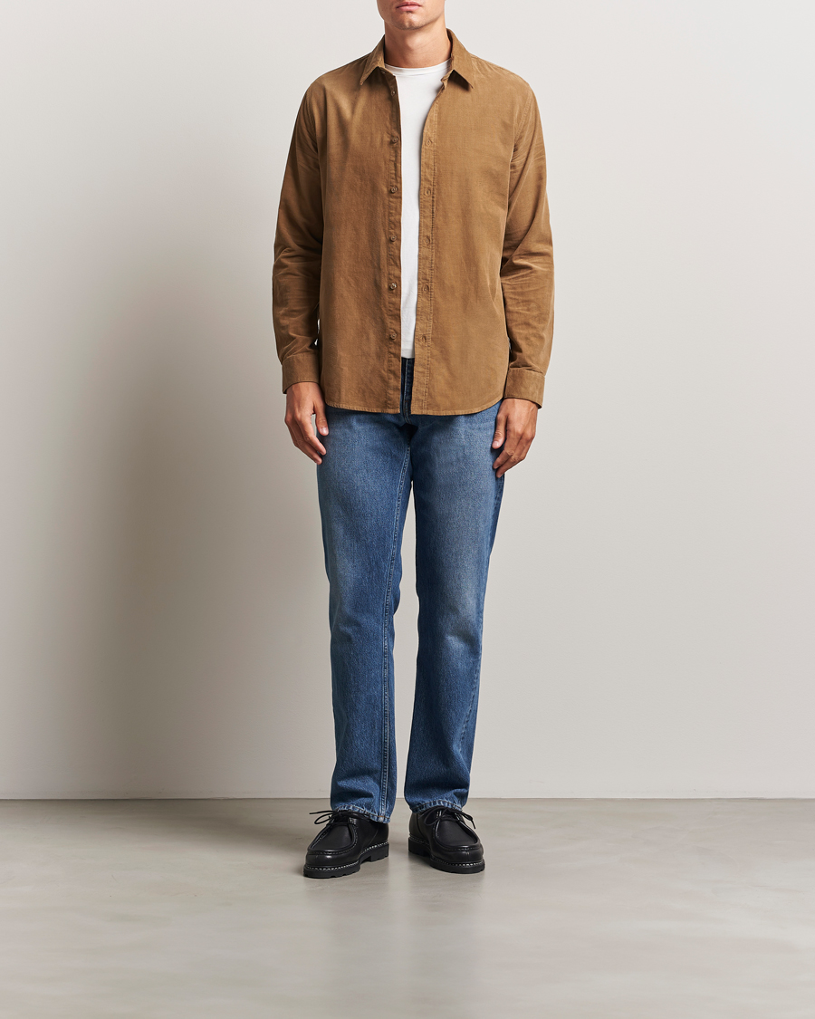 Samsøe Samsøe Liam Baby Cord Shirt Otter Brown