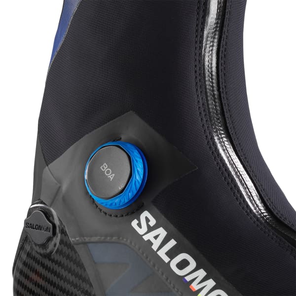 Chaussure ski de fond SALOMON S/LAB CLASSIC BOA BLACK/RACE BLUE/PROCESS BLUE